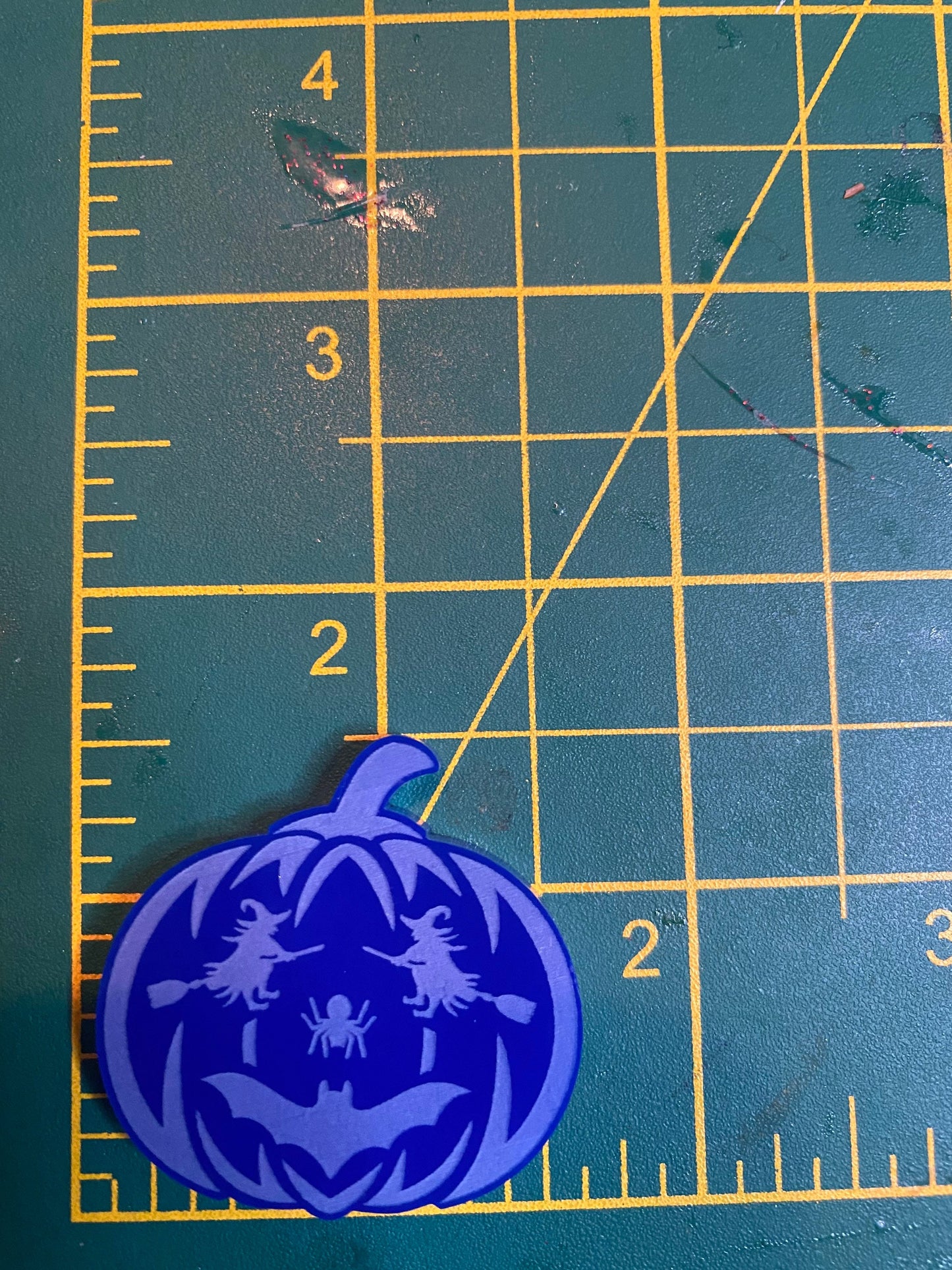 1.5” Witch Eye Pumpkin Silicone Mould