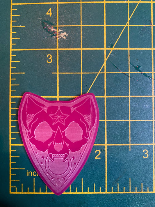 2.5” Cat Planchette Silicone Mould
