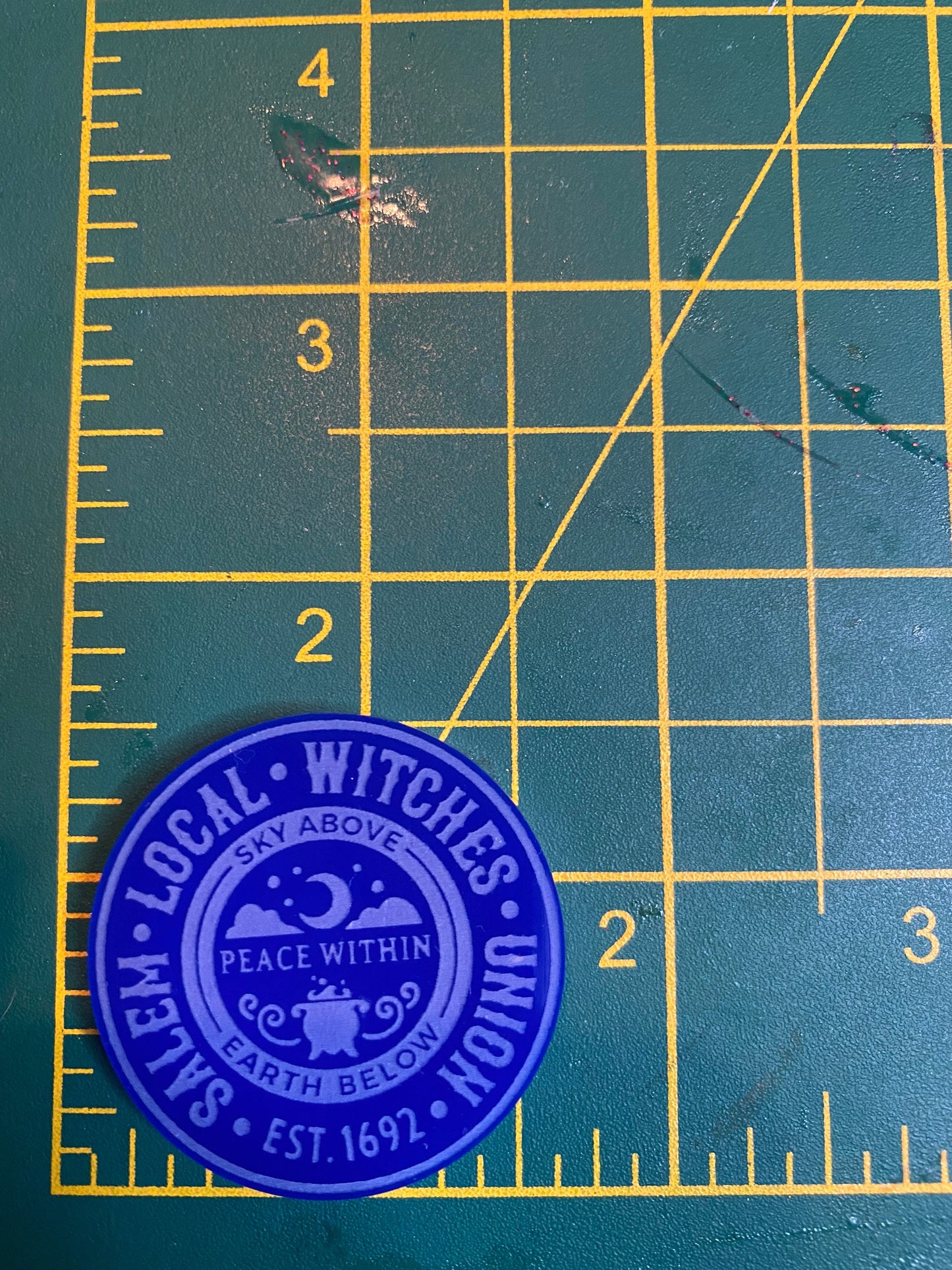 1.5” Local Witches Silicone Mould