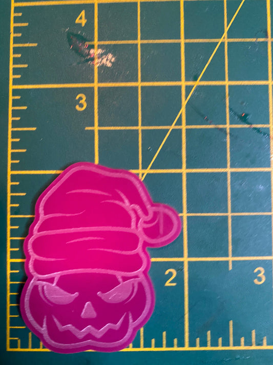 2” Christmas Pumpkin Silicone Mould