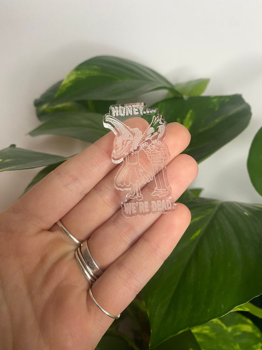 2” Honey We’re Dead Silicone Mould