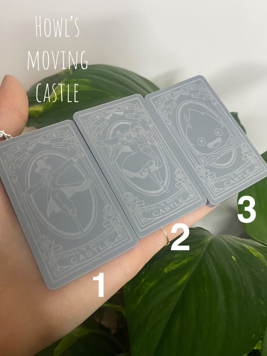 3” Anime Style Tarot Cards Silicone Mould