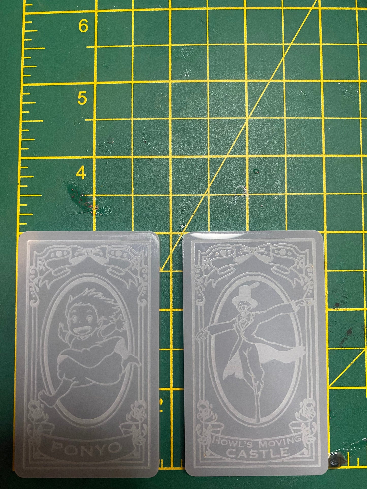 3” Anime Style Tarot Cards Silicone Mould