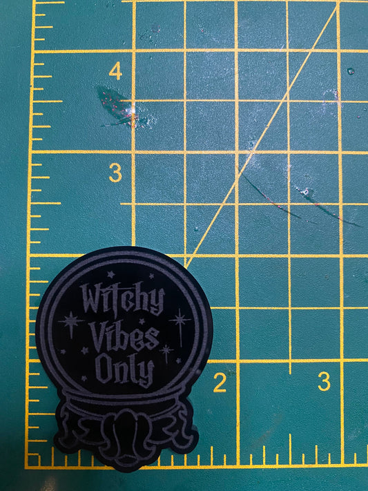 2” Witchy Vibes Only Silicone Mould