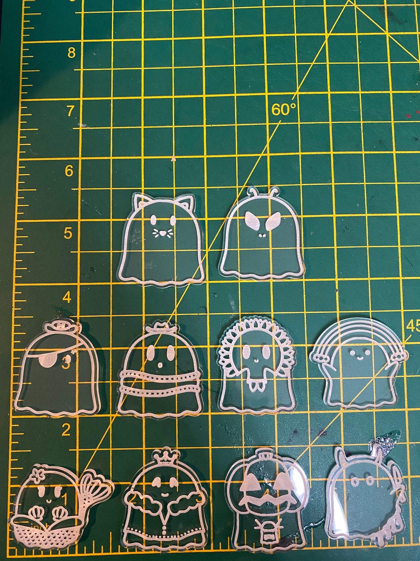 Ghost Palette Silicone Mould