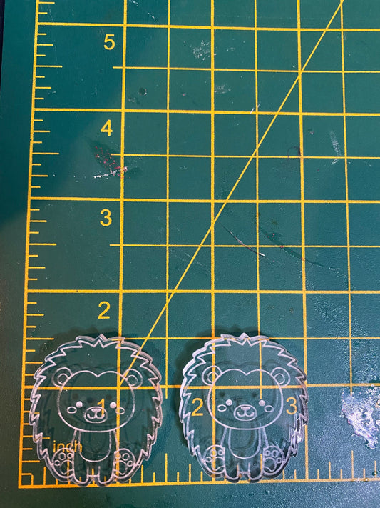 1.5” Lions Silicone Mould