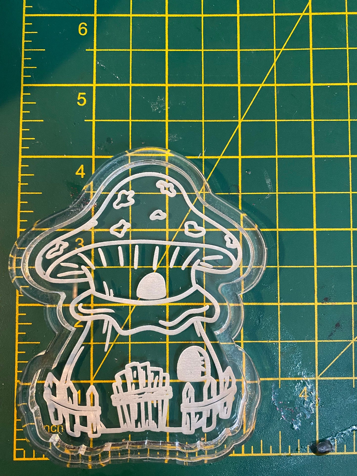 4” Mushroom Tray Silicone Mould