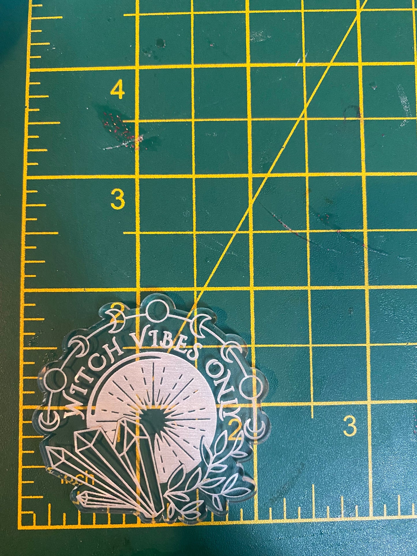 2” Witchy Vibes Only Silicone Mould