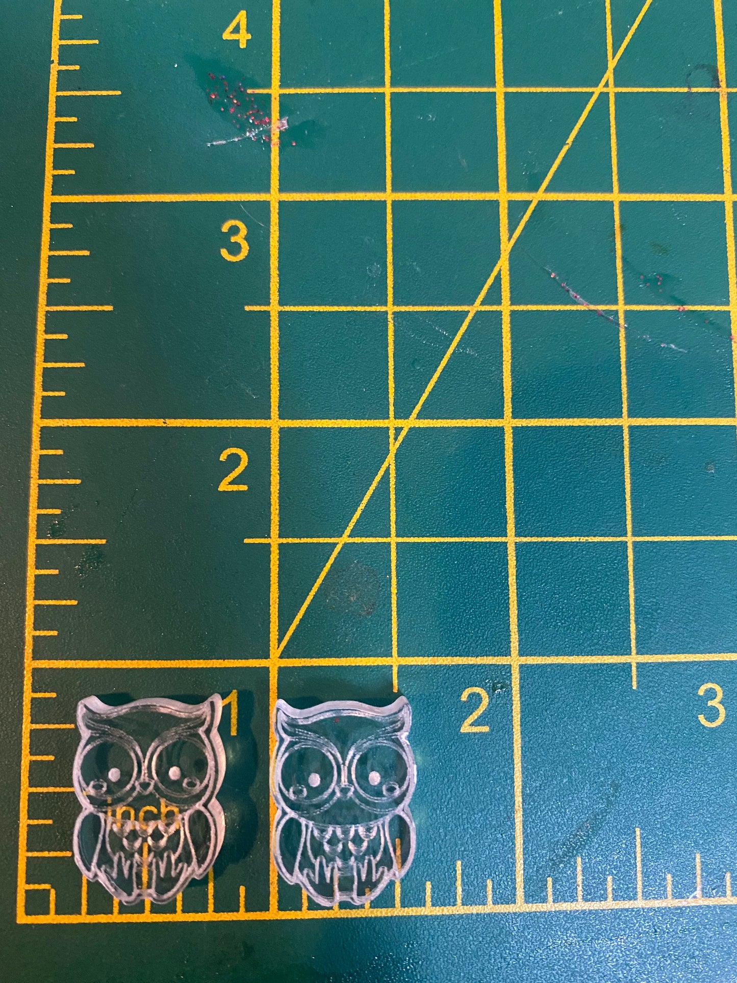 1” Owls Silicone Mould