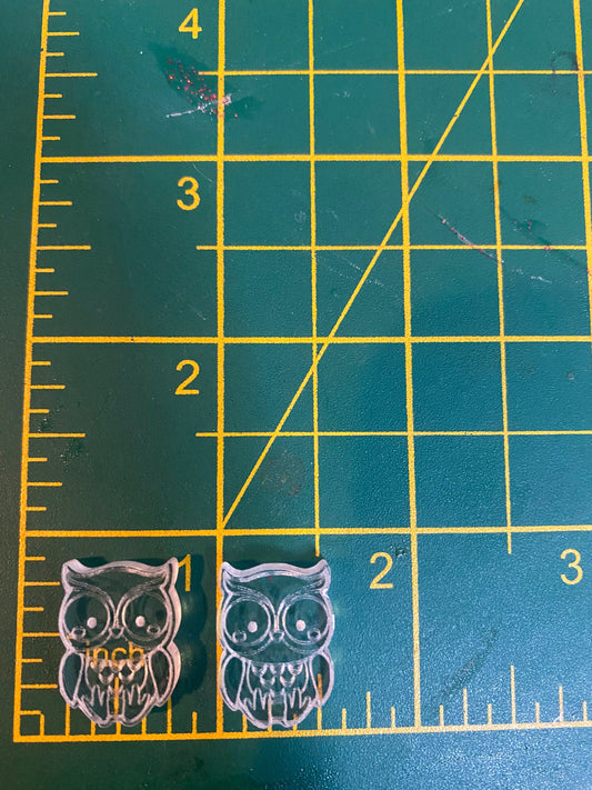 1” Owls Silicone Mould