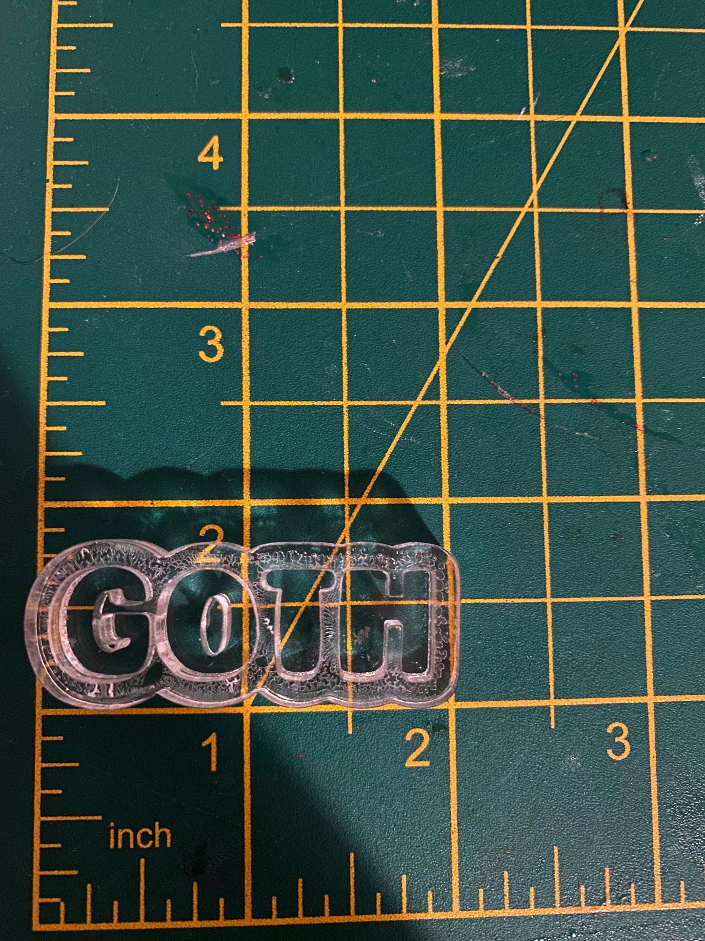 2” Goth Shaker Silicone Mould