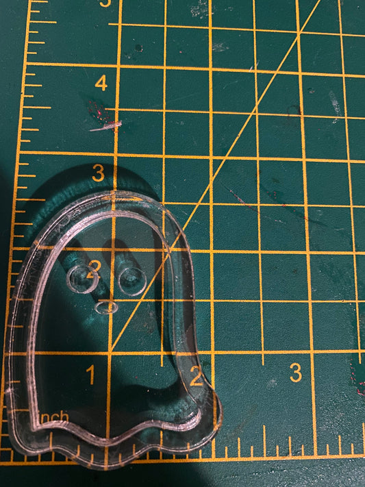 2.5” Ghost Shaker Silicone Mould