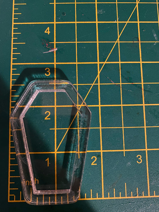 2.5” Coffin Shaker Silicone Mould