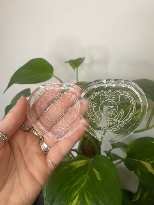 2” Cute Horror Guy Earrings Silicone Mould