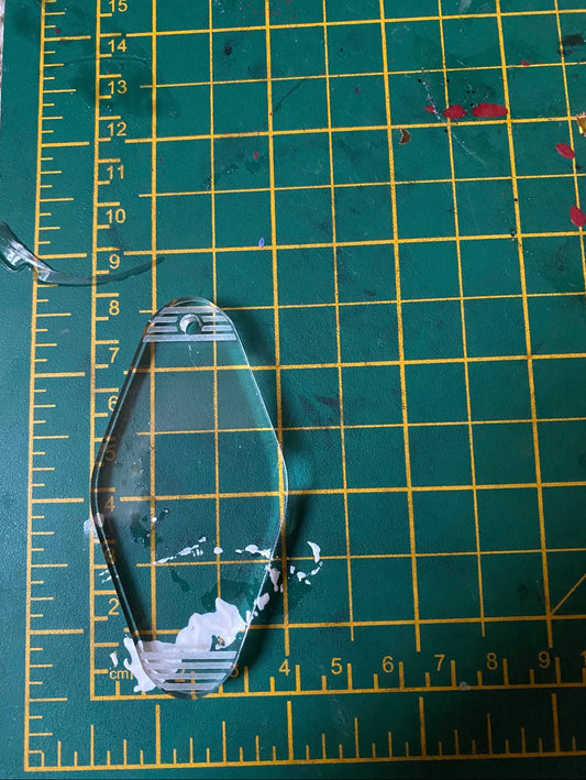 3” Motel Keychain Silicone Mould