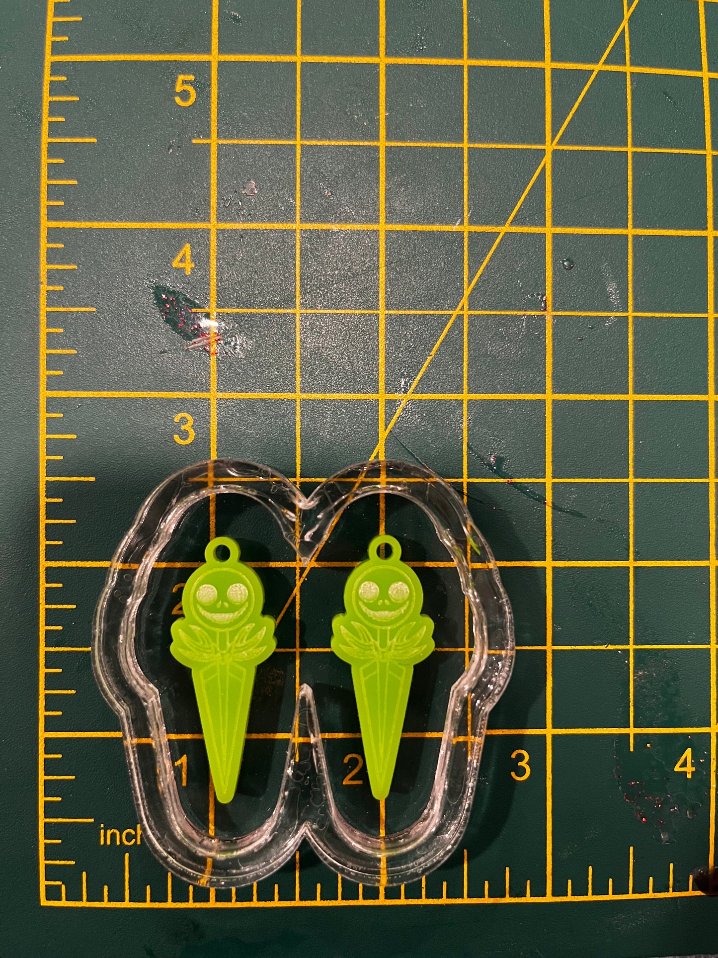 1.5” Jack Dagger Earrings Silicone Mould