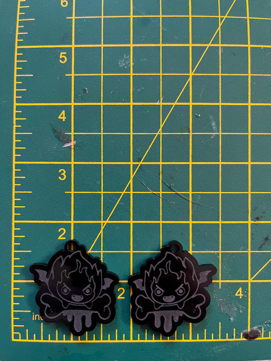 1.5” Batcifer Earrings Silicone Mould