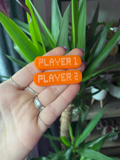 Player 1 and 2 Silicone Mould