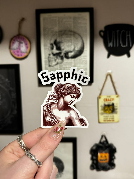 Sapphic Sticker