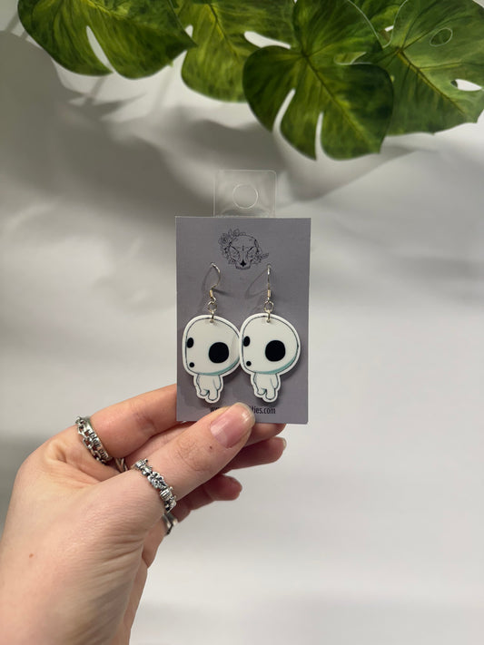 Forest Spirit Acrylic Earrings