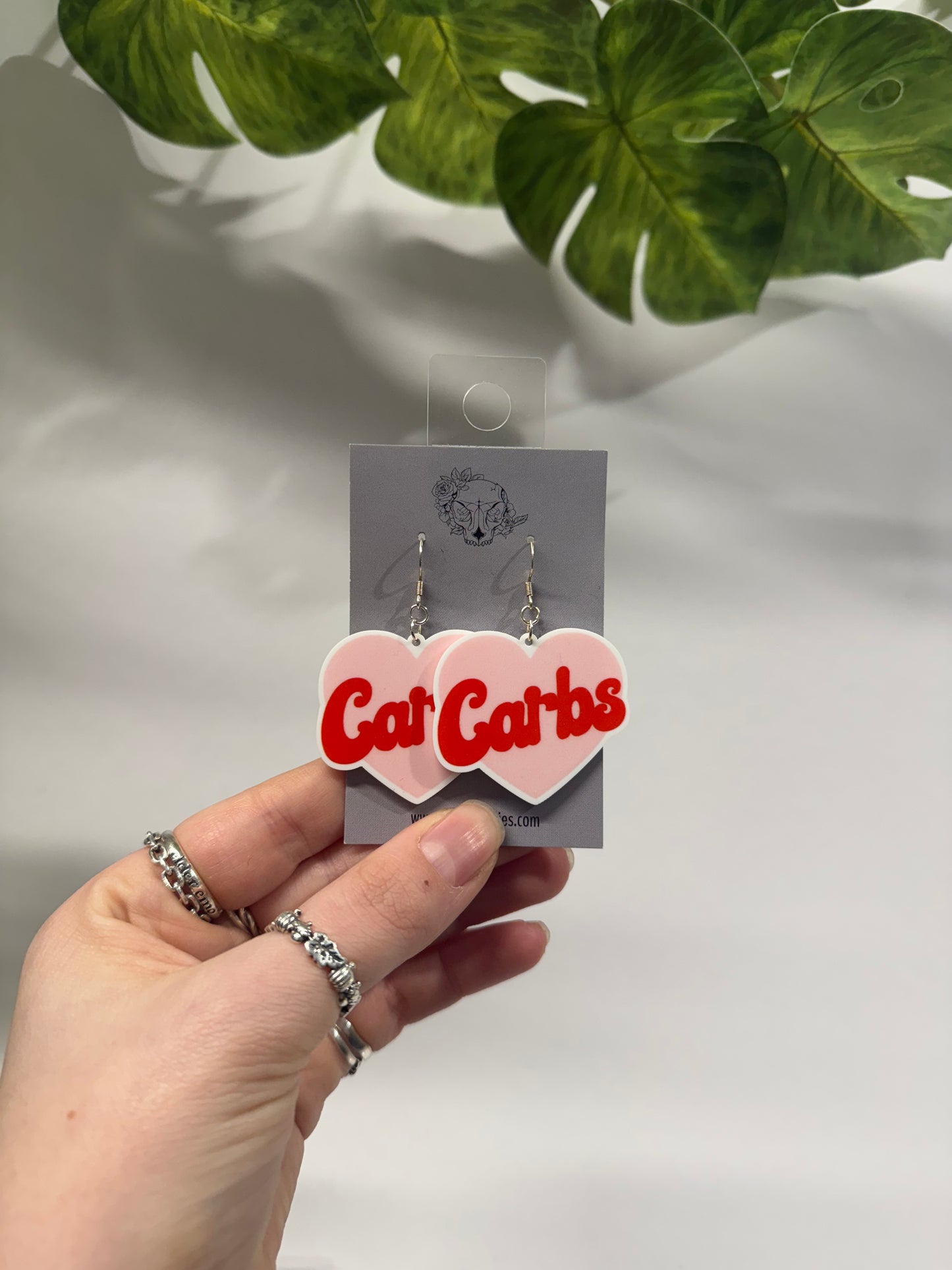 Carbs Acrylic Earrings