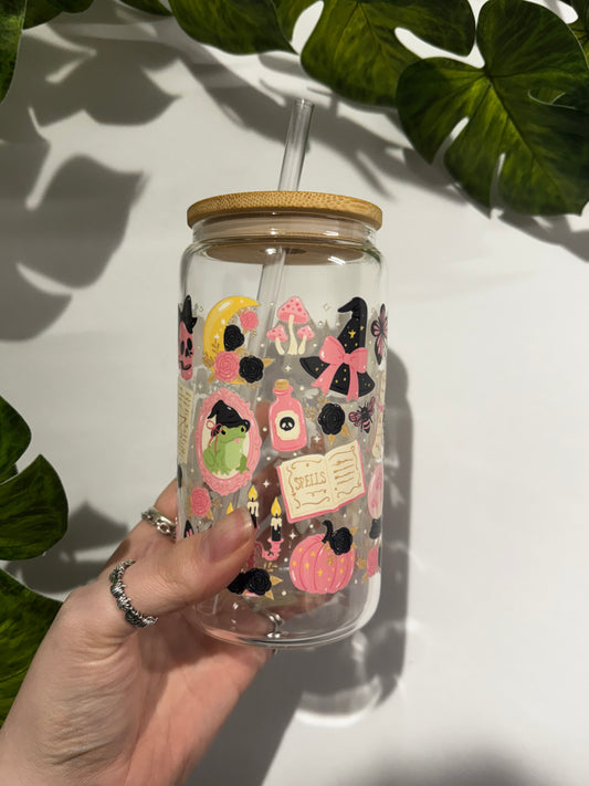 RTS Witchy Libbey Glass Can