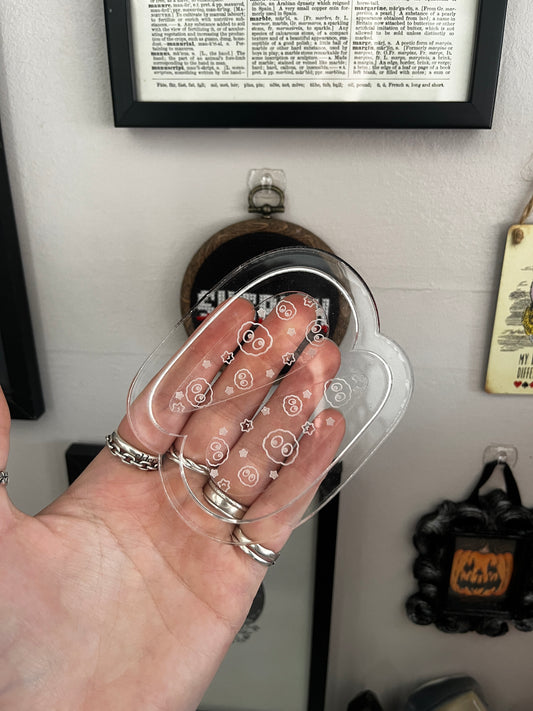 Soot Spirit Barrettes Silicone Mould