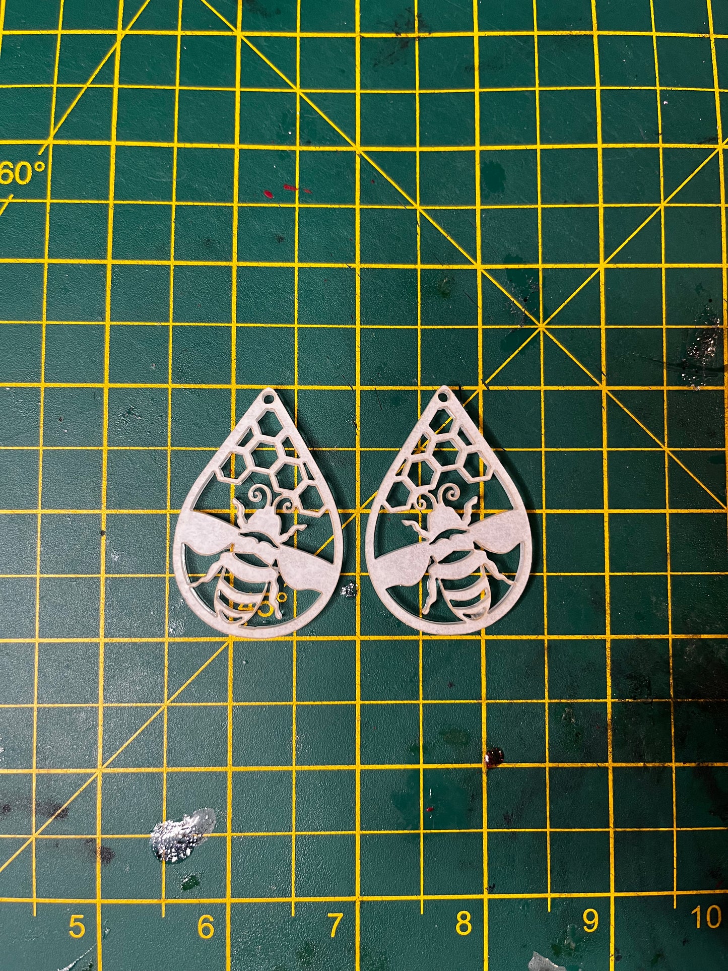 Bee Teardrop Earrings