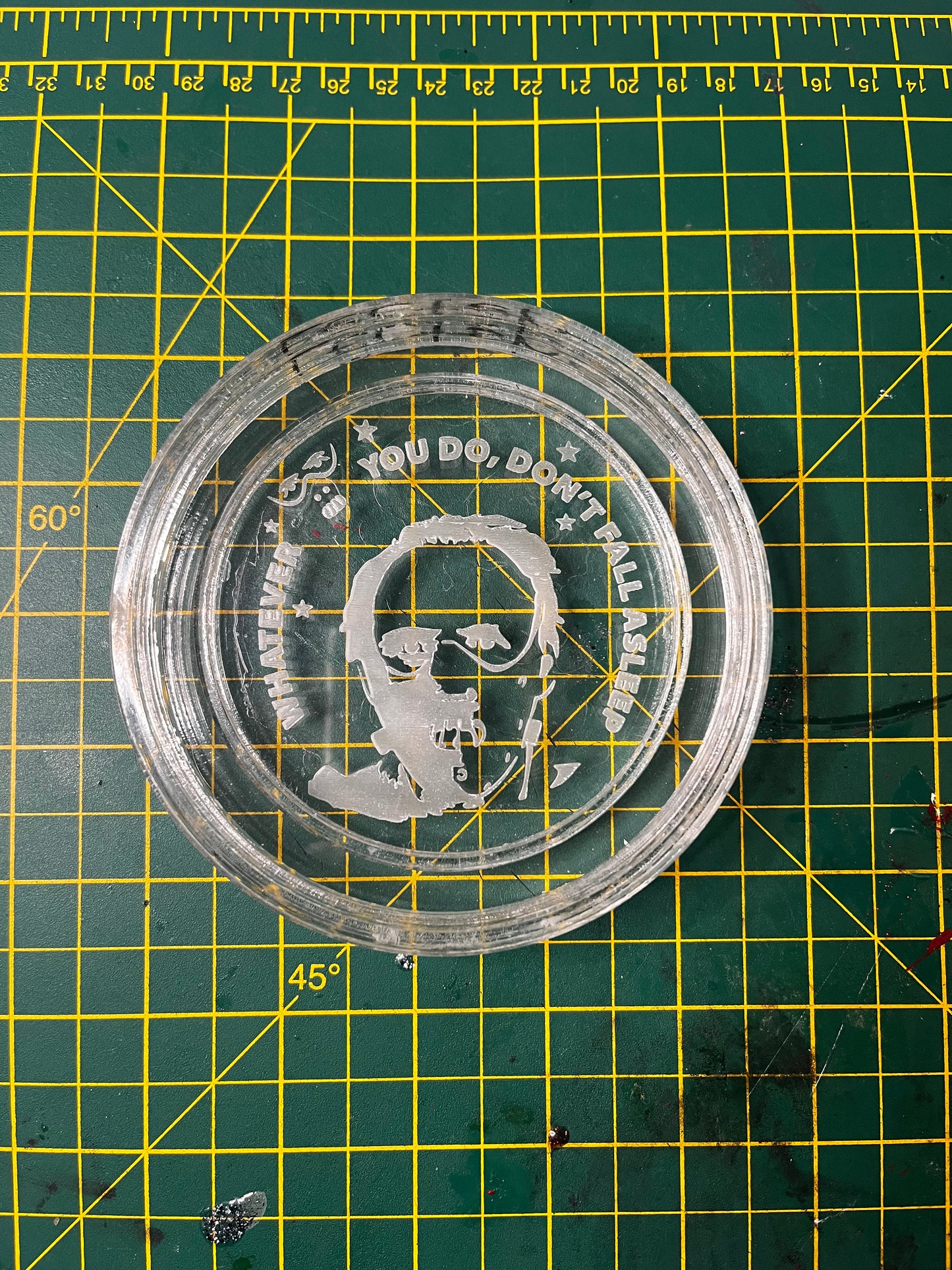 Spooky Hann Coaster Blank