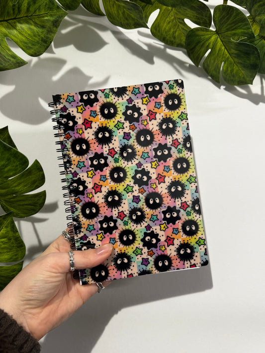 A5 Fuzzy Monsters Lined Notebook