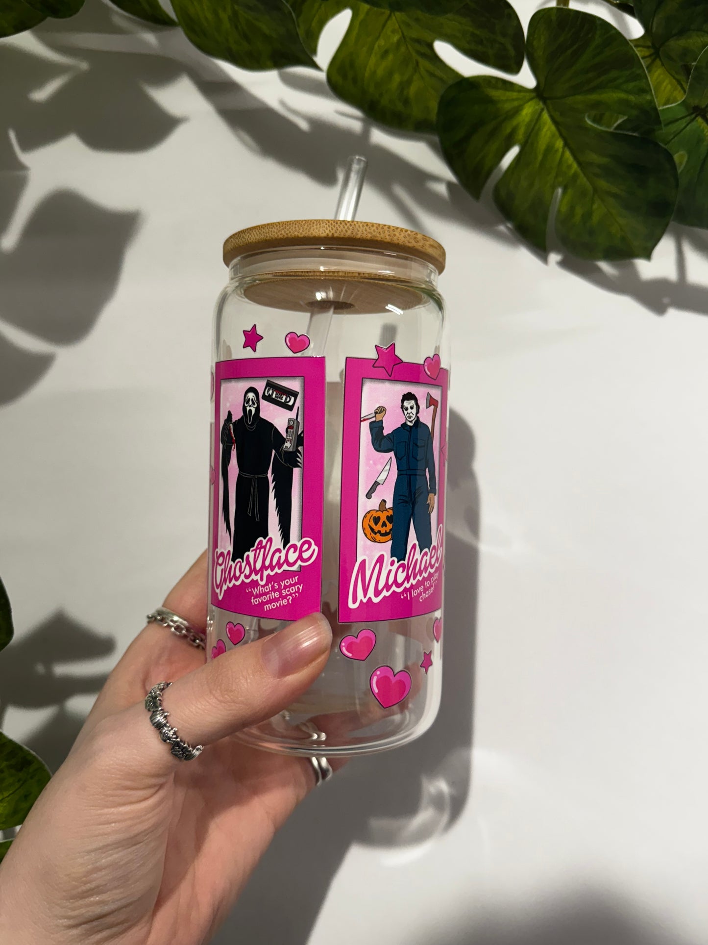 RTS Girly Pop Killers Libbey Glass Can