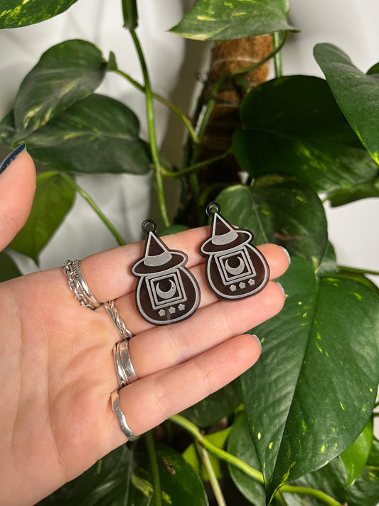 Witchgotchi Earrings Acrylic Blanks