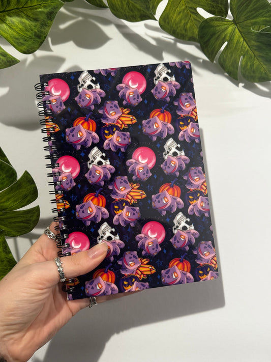 A5 Spooky Bulb Lined Notebook