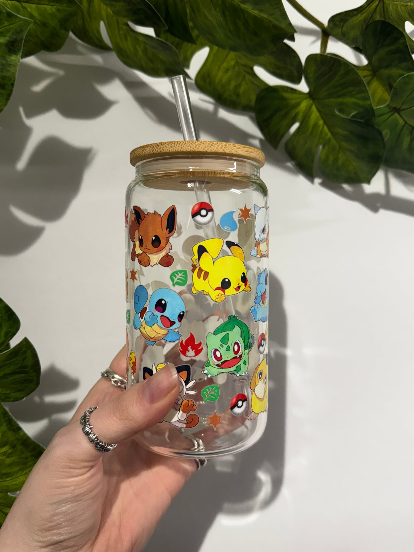 RTS Pocket Monsters Libbey Glass Can