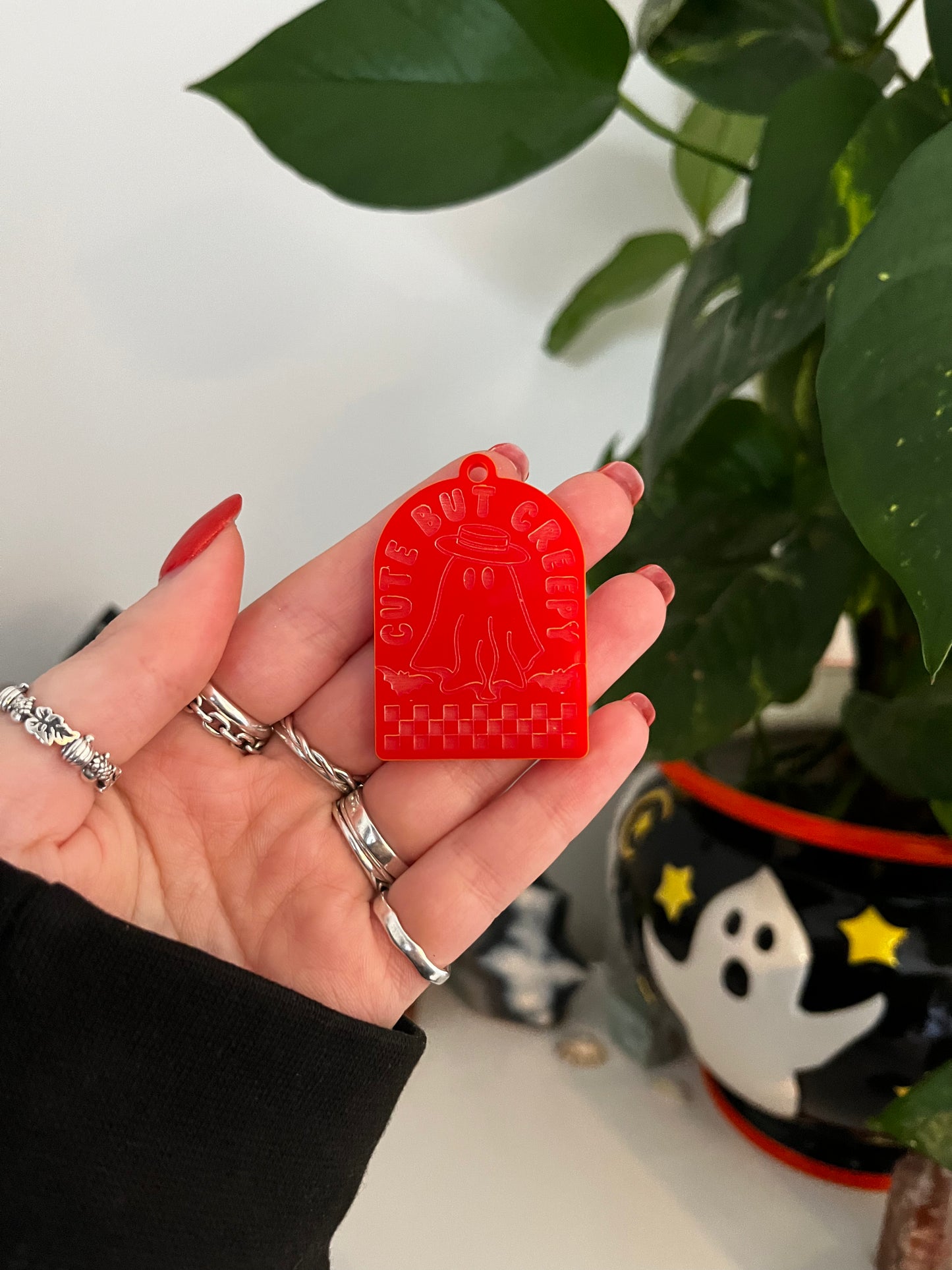 2” Cute but Creepy Keyring Silicone Mould