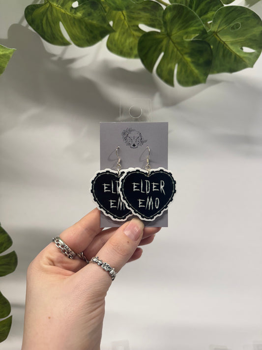 Elder Emo Acrylic Earrings