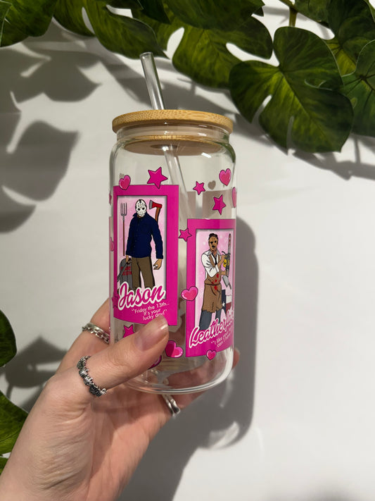 RTS Girly Pop Killers Libbey Glass Can