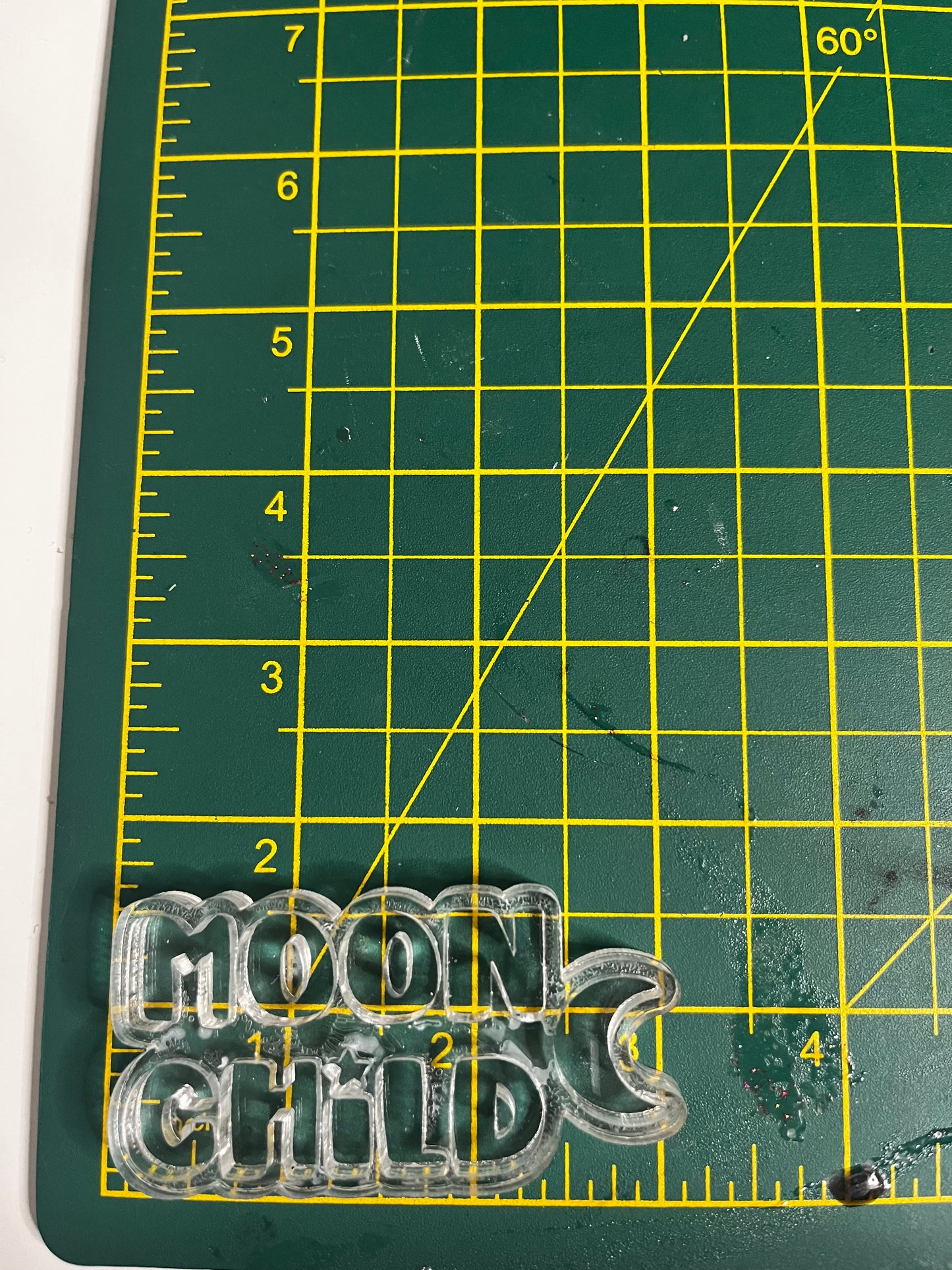 Moon Child Shaker Acrylic Blank