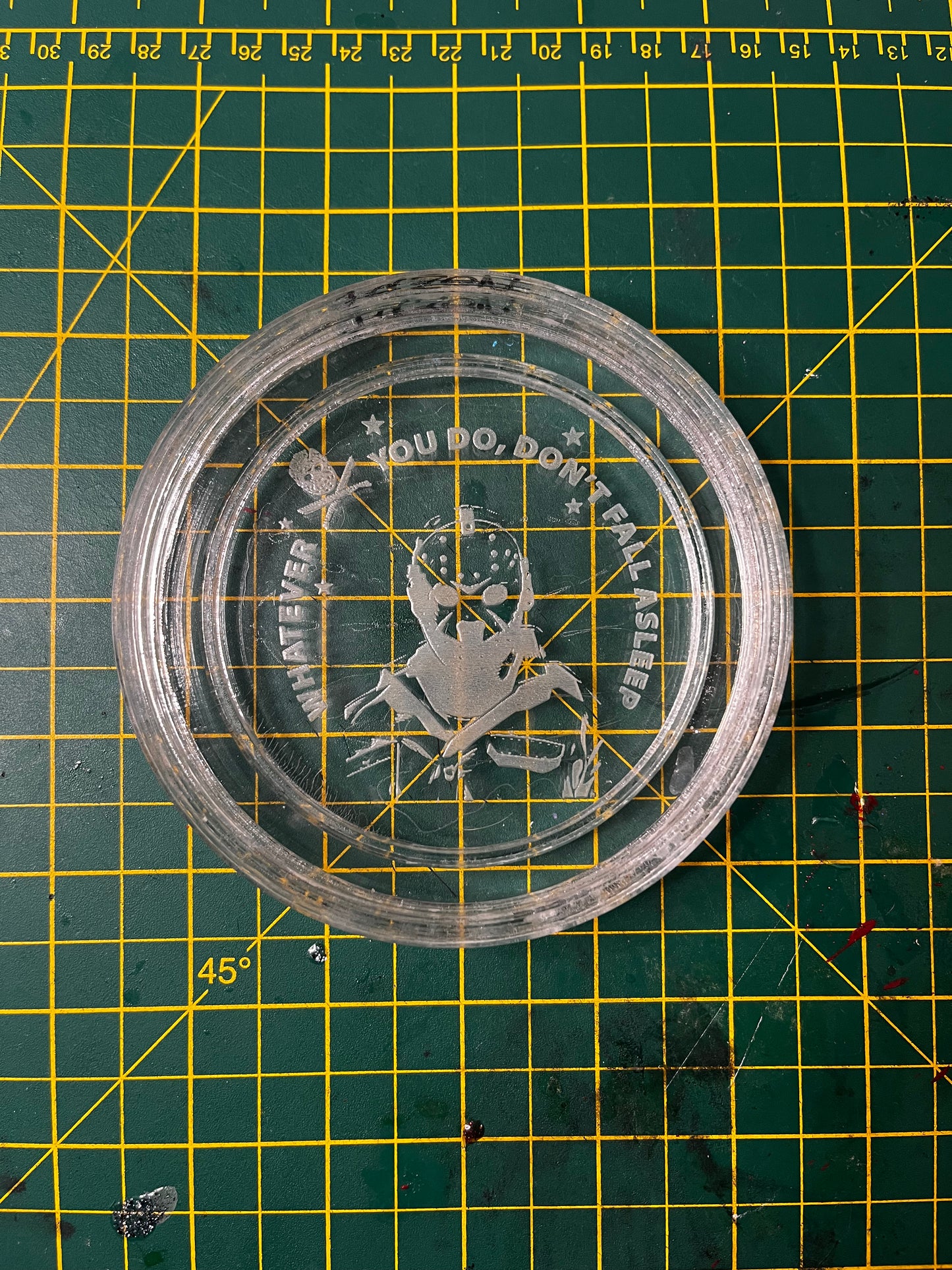 Spooky Jason Coaster Blank