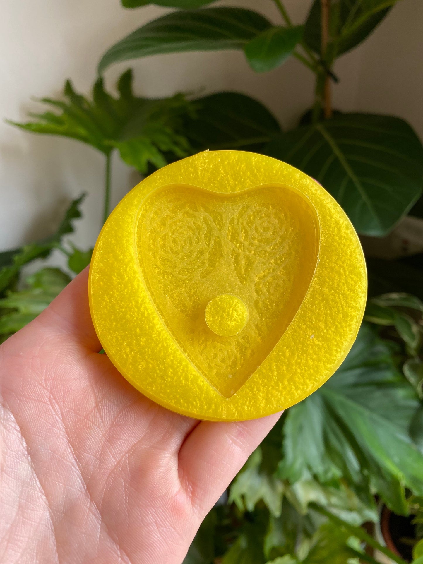 Rose Planchette Silicone Mould