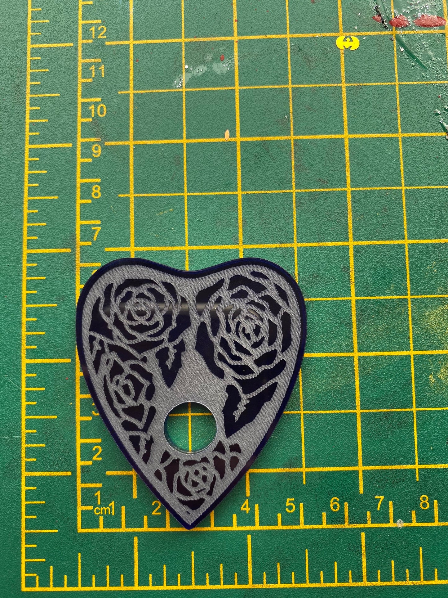Rose Planchette Silicone Mould