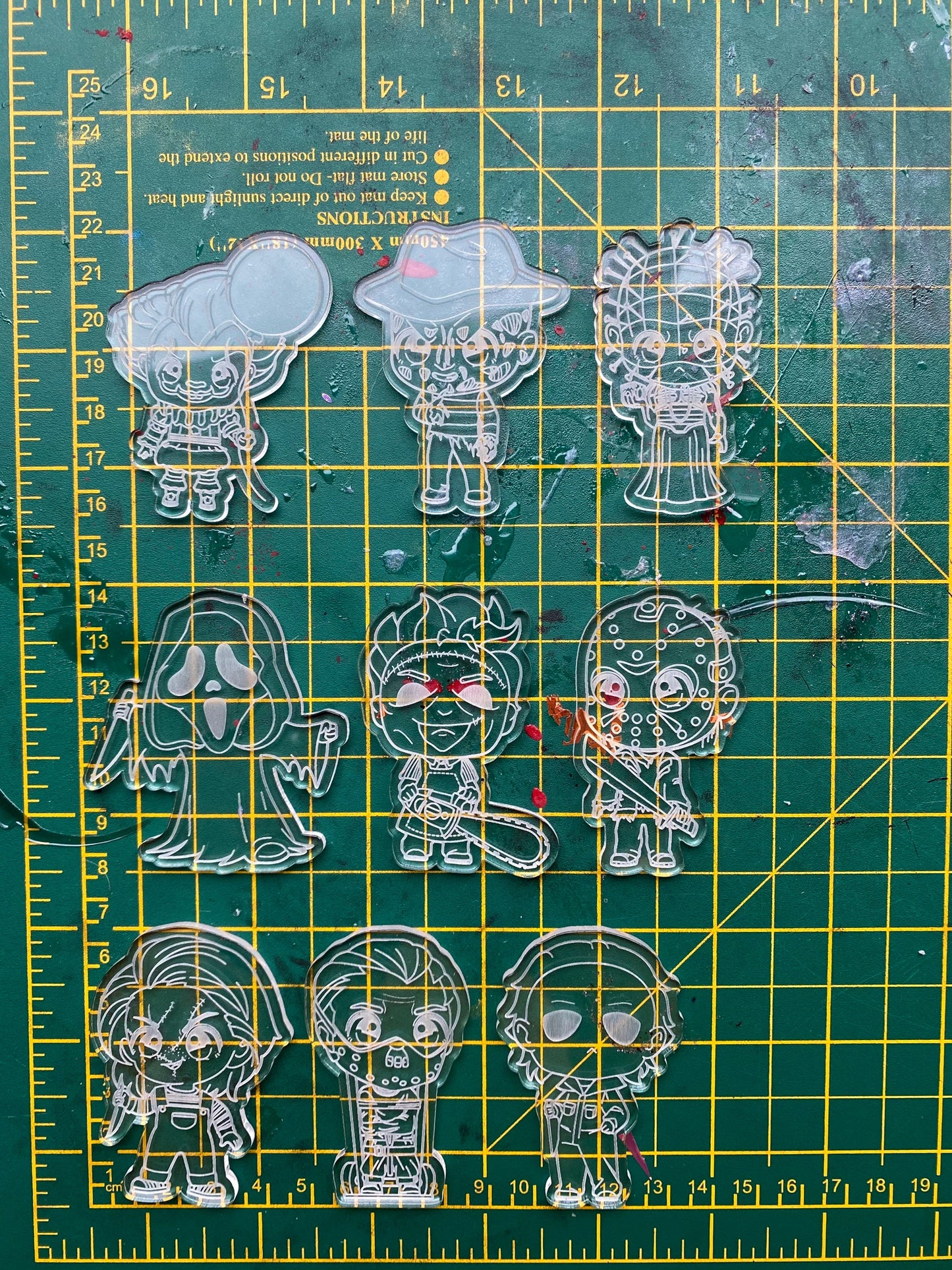 Horror Dude Silicone Moulds - Various Options