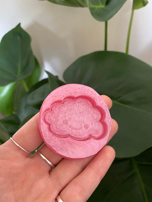 Small Happy Cloud Shaker Silicone Mould