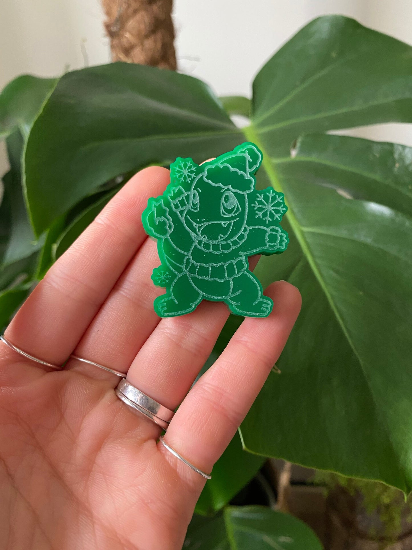 Mini Winter Charmander Silicone Mould