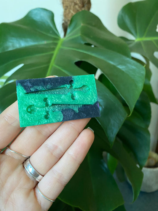 Dagger Earrings Silicone Mould