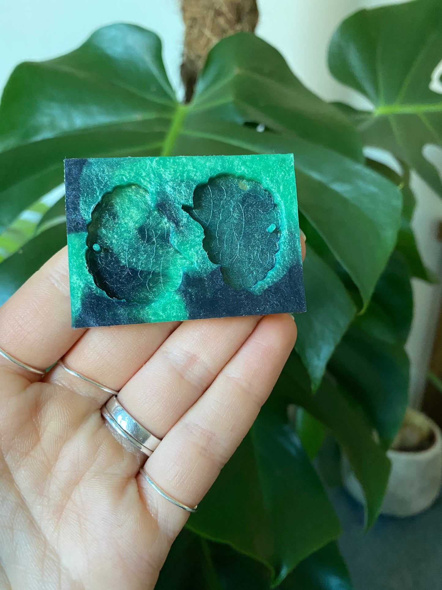 Brain Earrings Silicone Mould