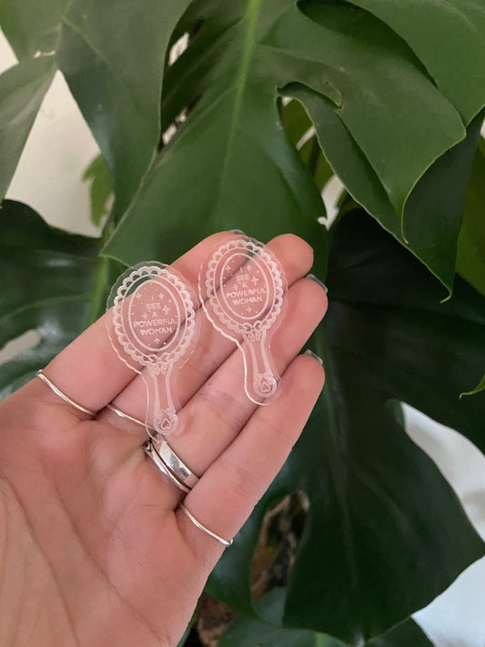 Powerful Woman Mirrors Silicone Mould