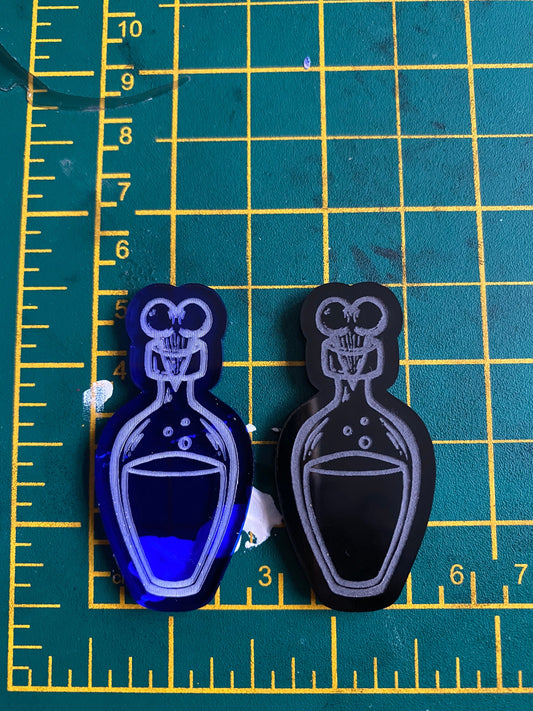 Bone Potion Bottles Silicone Mould