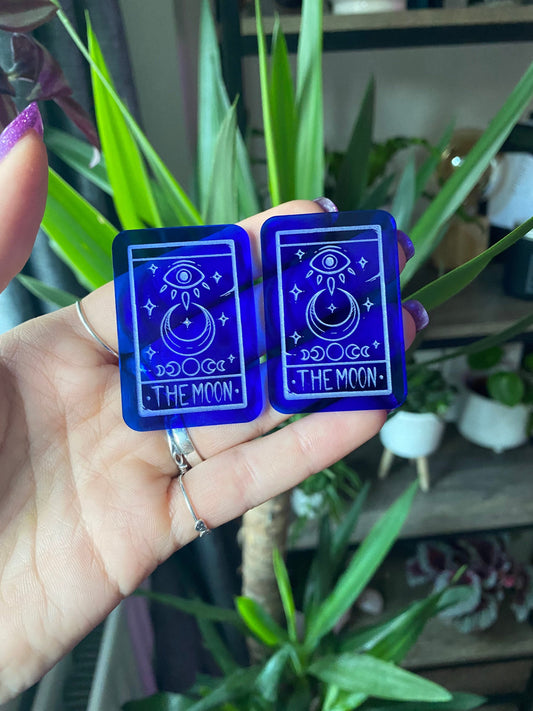 The Moon Tarot Cards Silicone Mould