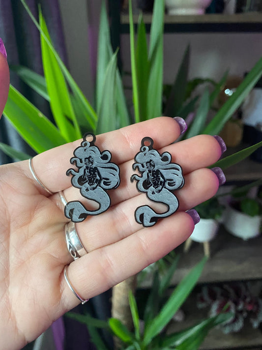 1.5” Mermaid Earrings Silicone Mould